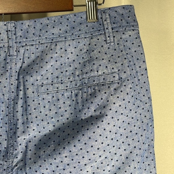 Talbots Blue Polka Dot shorts - Picture 6 of 6